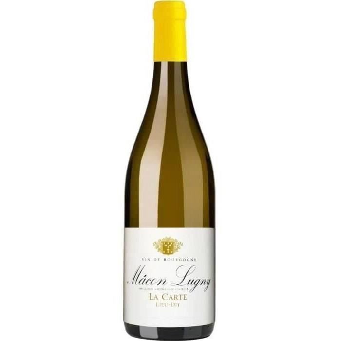 Cave de Lugny 2018 Mâcon-Lugny La Carte - Vin blanc de Bourgogne