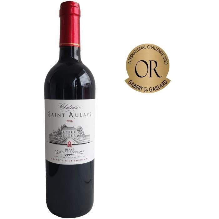 Château Saint Aulaye 2016 Côtes de Bordeaux - Vin rouge de Bordeaux