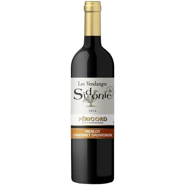 Les Vendanges de Sidonie 2016 Périgord - Vin rouge du Sud-Ouest