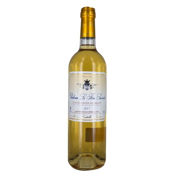 Château Le Pin Sacriste 2017 Sainte Croix du Mont - Vin blanc de Bordeaux