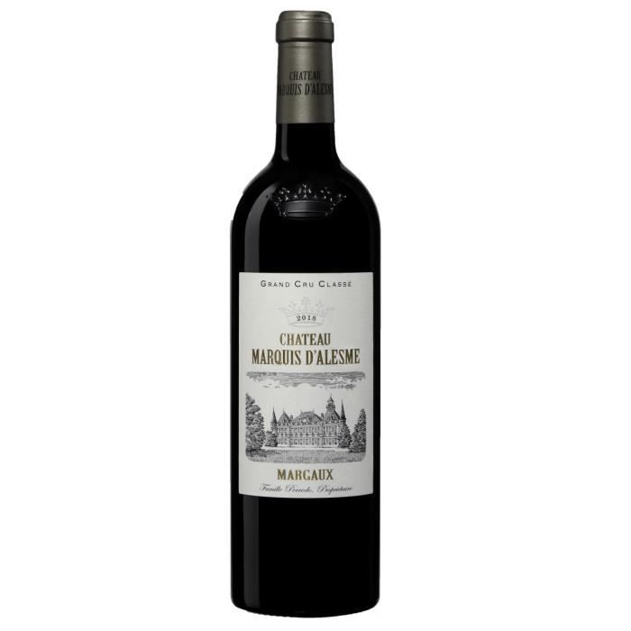 Château Marquis D'Alesme Becker 2018 Margaux - Vin rouge de Bordeaux