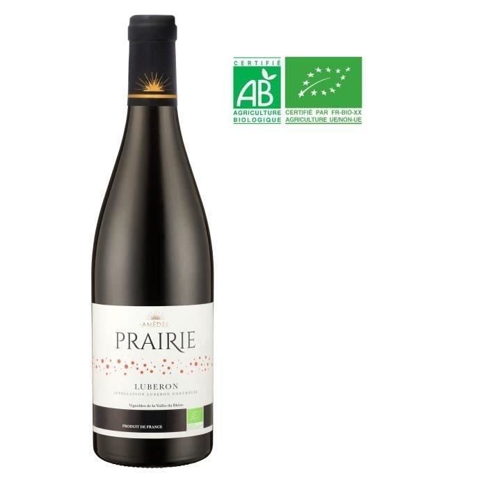 Prairie 2018 Lubéron - Vin rouge de la Vallée du Rhône Bio