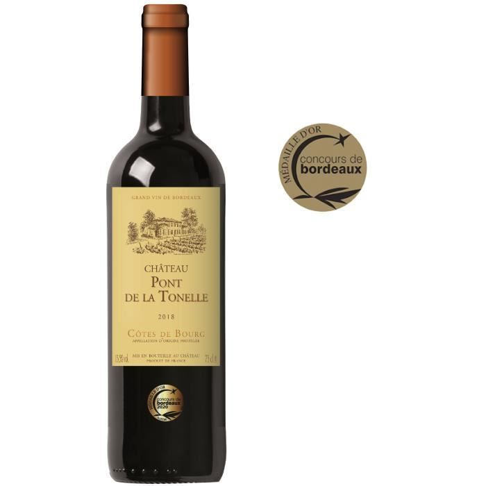 Château Pont de la Tonelle 2018 Côtes de Bourg - Vin rouge de Bordeaux