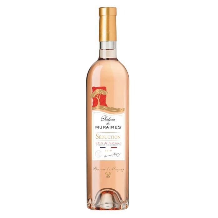 Château des Muraires Séduction 2019 Côtes de Provence - Vin rosé de Provence