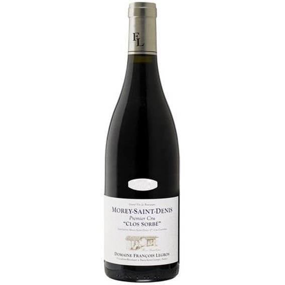 Domaine François Legros 2019 Morey-Saint-Denis Clos Sorbé - Vin rouge de Bourgogne