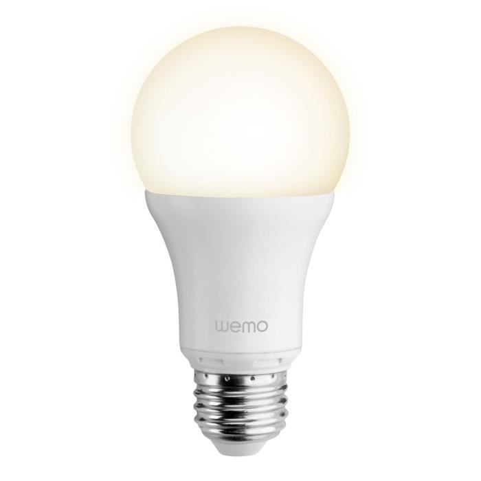 BELKIN Ampoule LED intelligente WeMo F7C033vfE27 - Connecté