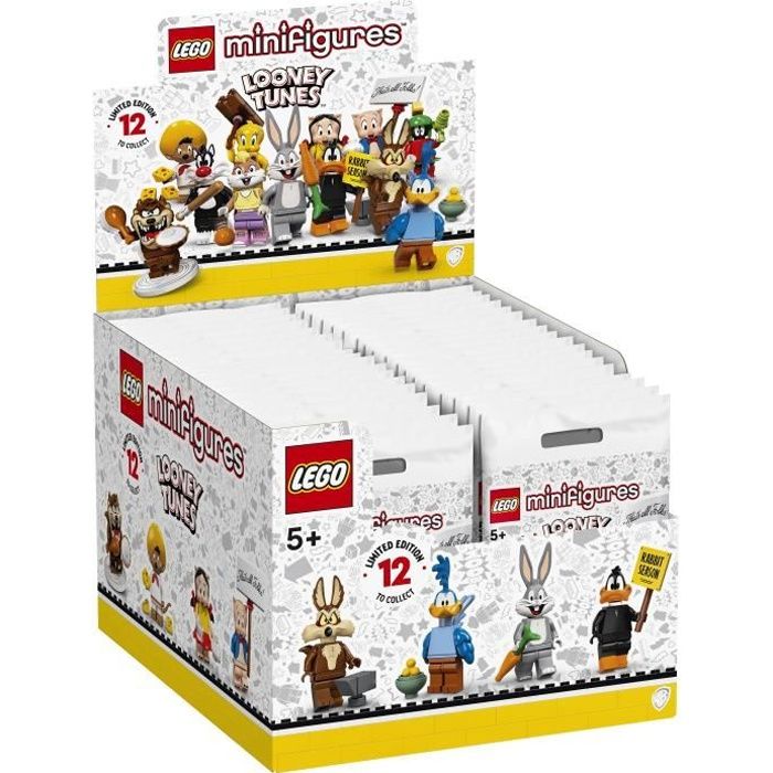 LEGO® Minifigures 71030 Looney Tunes™ - Boîte complèrte de 36 minifigurines