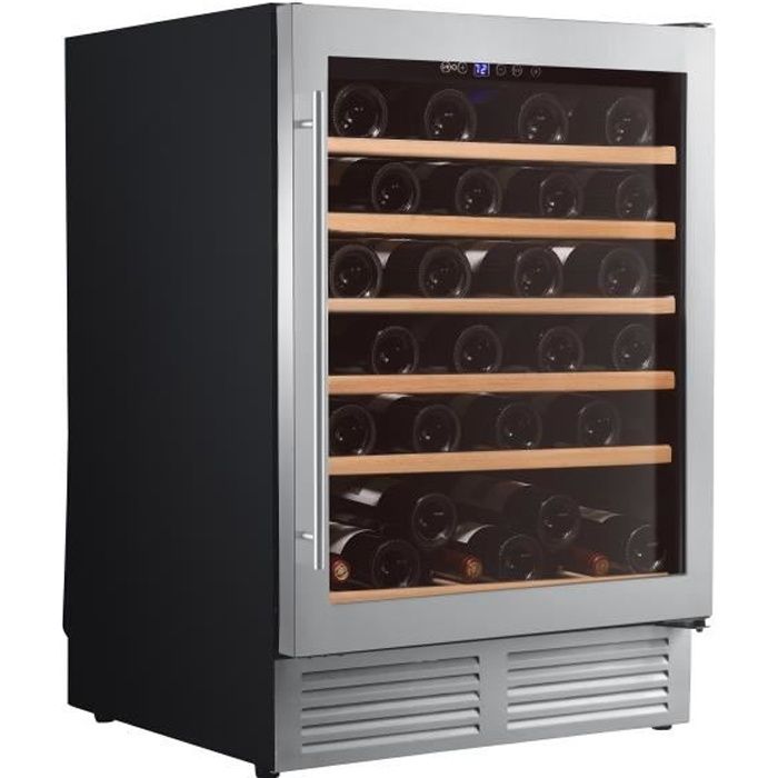 CLIMADIFF CLE51 - Cave à vin de service - 51 bouteilles - Encastrable - Classe B - L 59,5 x H 82 cm