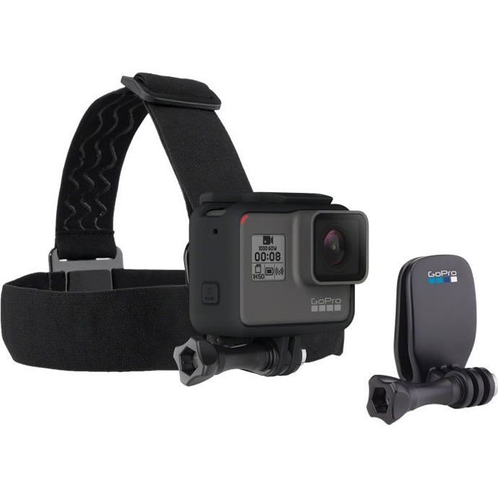 GOPRO Bandeau de fixation frontale et QuickClip