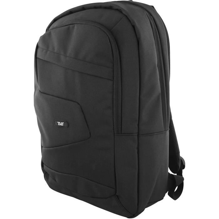 TNB Sac à dos - Ordinateur Portable 16 pouces - 1 compartiment matelassé + 1 poche avant - matériaux résistants