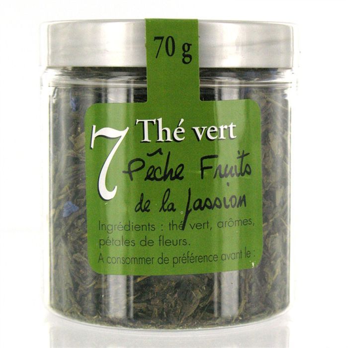 MAISON TAILLEFER Thé Vert Pêche/ Fruits de la Passion 70g