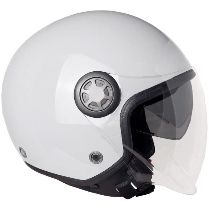 Ska-P casque jet 1SH Zed blanc