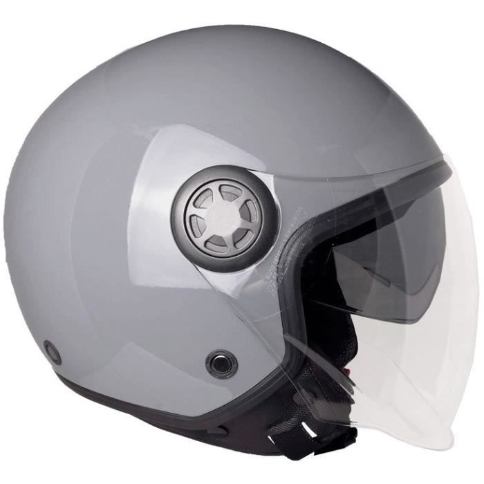SKAP Casque jet 1SH ZED - Gris Nardo
