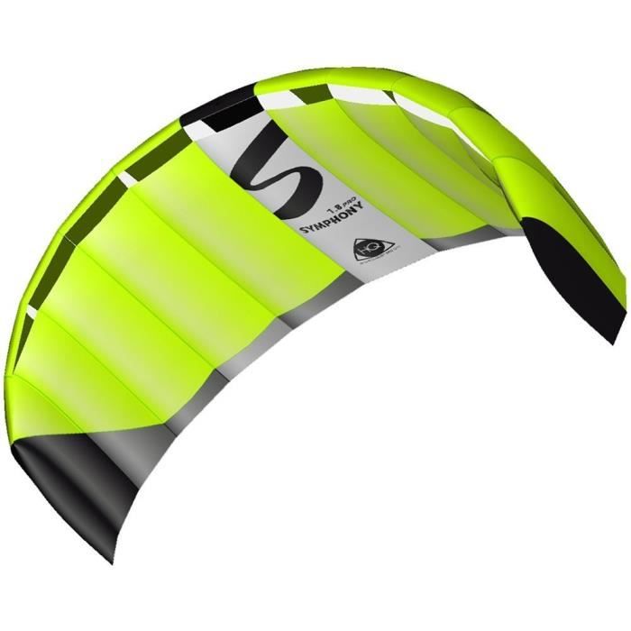 HQ INVENTO Aile 2 lignes sur poignées Symphony Pro 1.8 Complet Neon Green