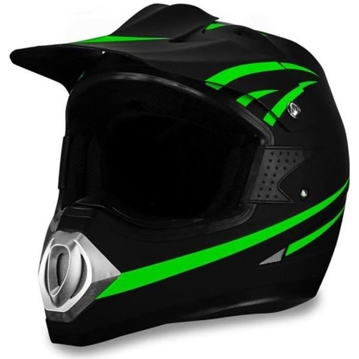 Casque Bright EOLE -- Casque cross homologué - SCOOTEO