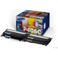 SAMSUNG Kit toner CLT-P406C/ELS - Noir et couleur - Capacité standard