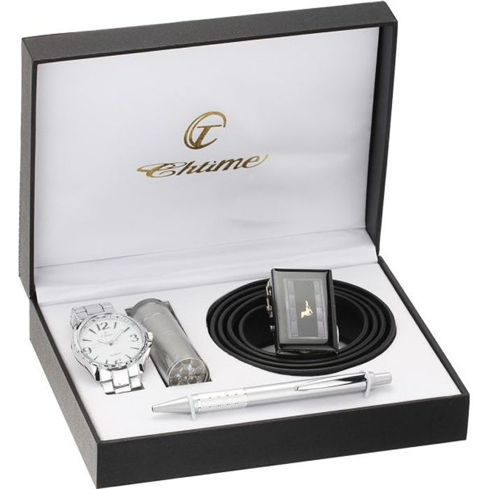 CHTIME Coffret Montre Homme