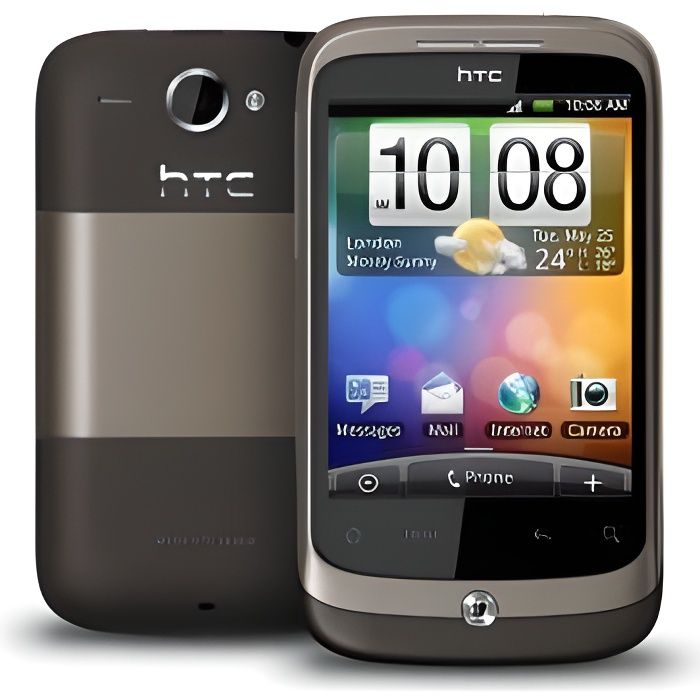 HTC Buzz Wildfire Marron