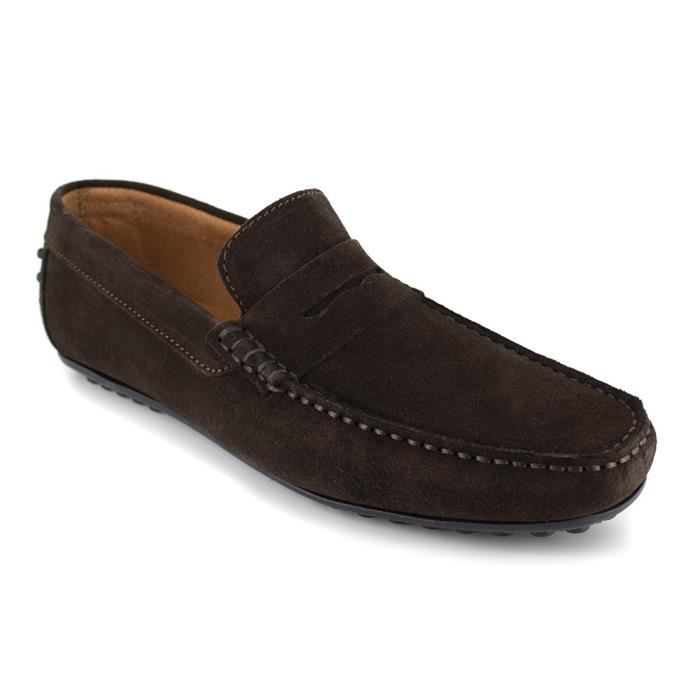 J. BRADFORD Mocassins Robe - Homme - Marron