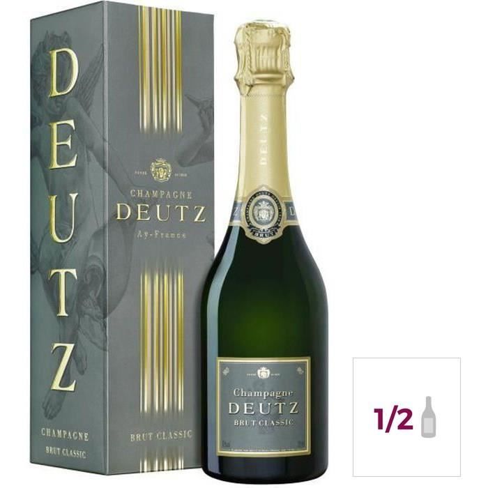 Champagne Deutz Classic Brut avec étui - 37,5 cl