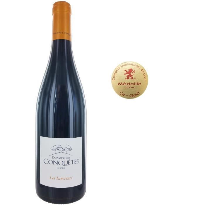 Domaine des Conquêtes Les Innocents 2015 Pays de l'Hérault - Vin rouge du Languedoc Roussillon