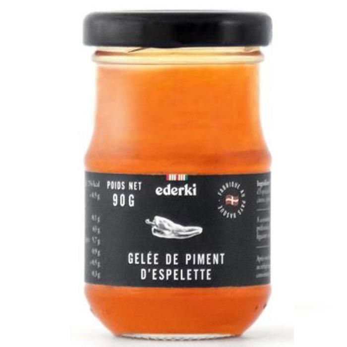 EDERKI Gelée au piment d'Espelette - 90 g