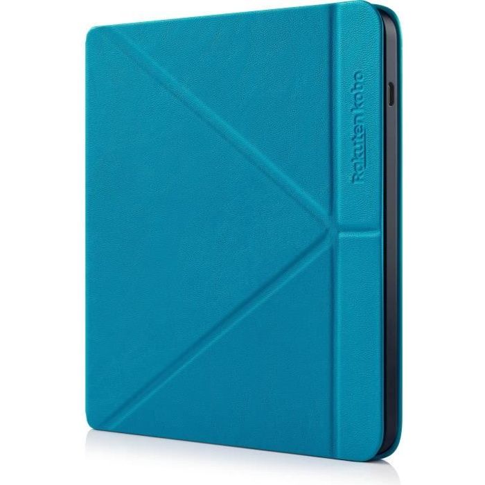 Etui pour Liseuse numérique KOBO Libra H2O - Aqua ( Bleu )