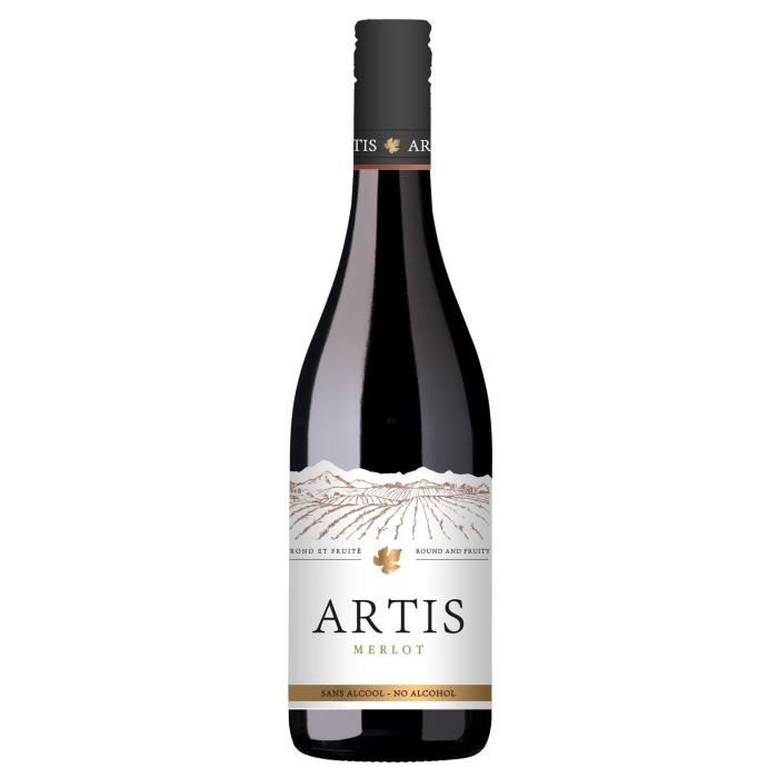 Artis Merlot - Vin sans alcool - Rouge