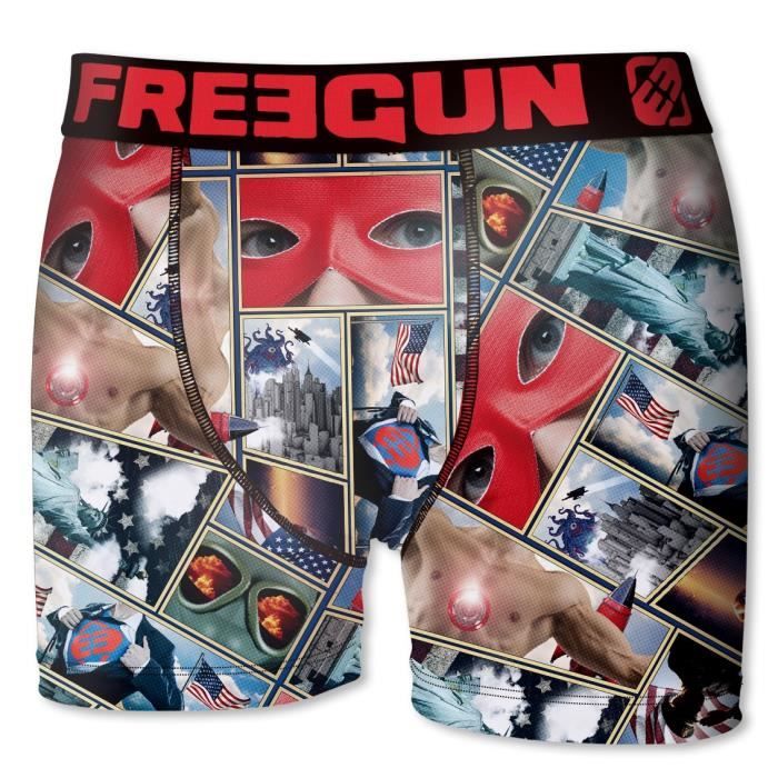 FREEGUN Boxer Garçon Héros