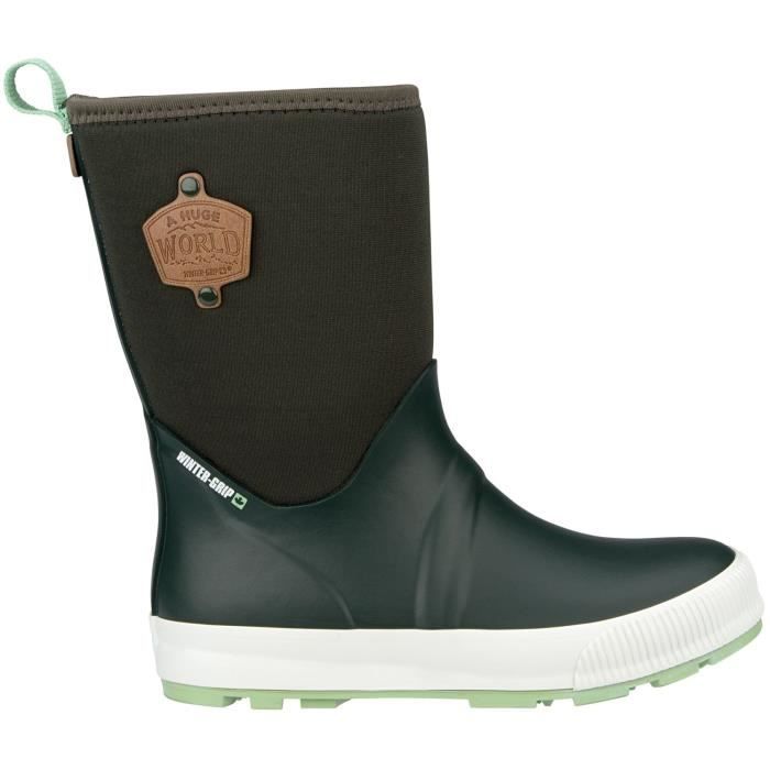 WINTER GRIP Chaussures Après skis Néoprène - Femme - Vert