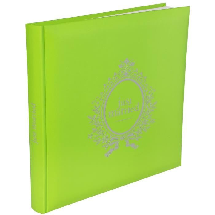 SANTEX Livre d'Or Just Married Vert