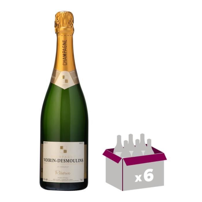 VOIRIN DEMOUSLIN Réserve Champagne - Brut - 75 cl x 6