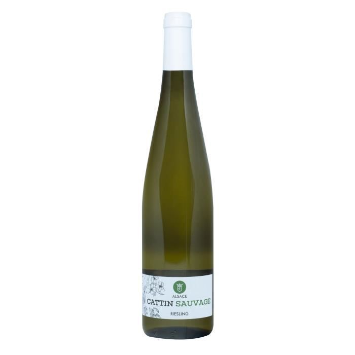 Cattin Sauvage 2018 Riesling - Vin blanc d'Alsace Bio