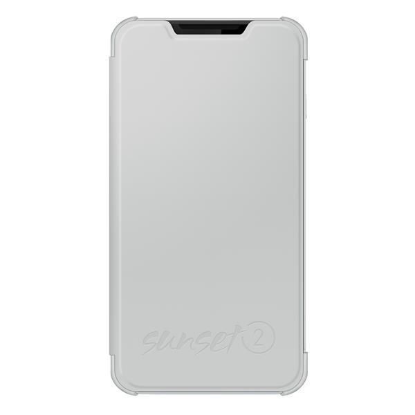 WIKO Folio back cover pour Sunset 2 Blanc