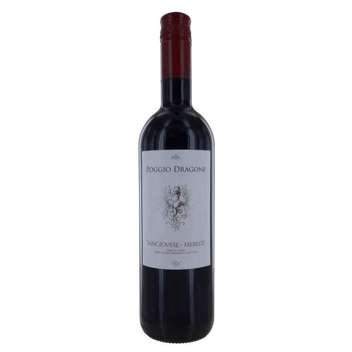 Poggio Dragone Terre di chieti - Vin Rouge d'Italie