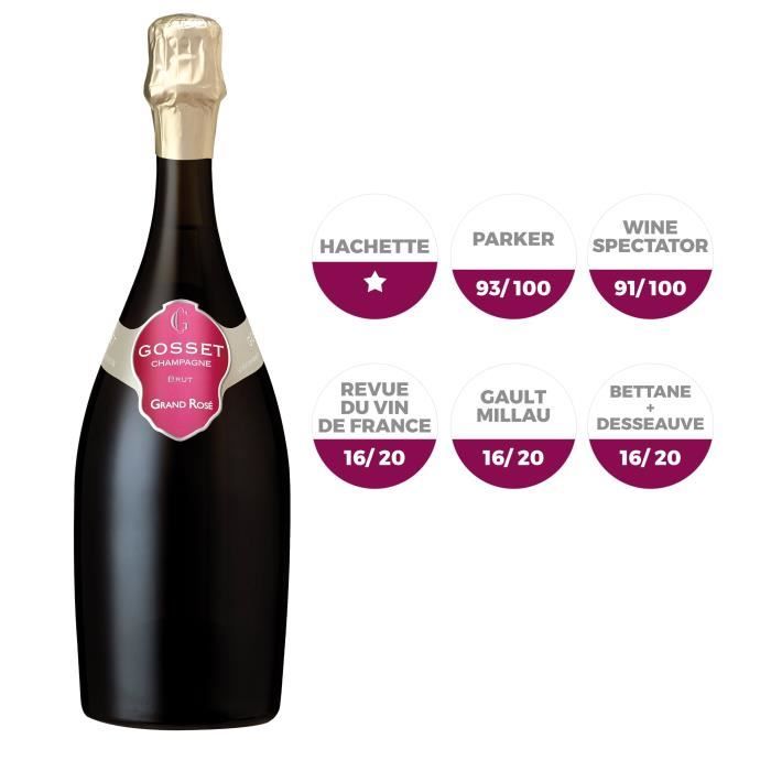 Champagne Gosset Grand Rosé - 75 cl