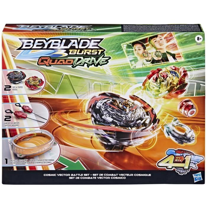 BEYBLADE Burst QuadDrive Set de combat Cosmic Vector