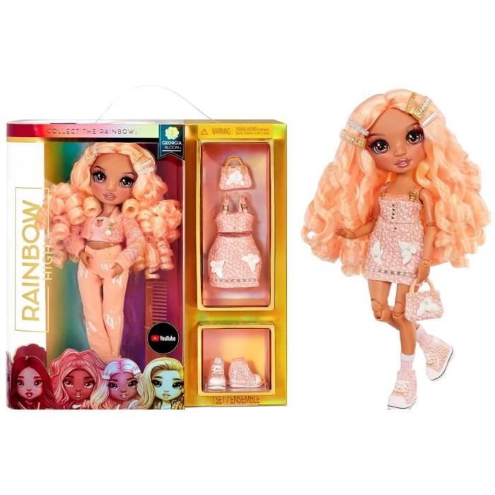 Rainbow High - Poupée Mannequin 28cm - Peach