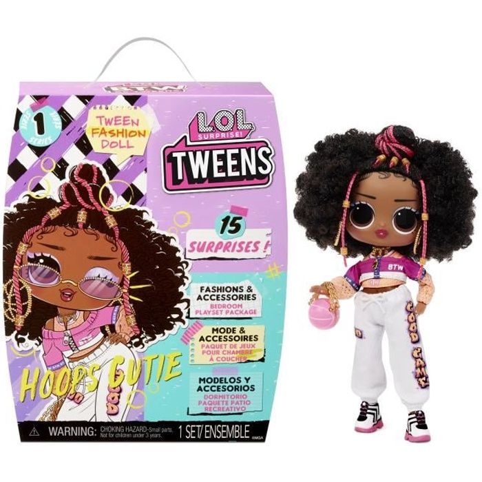 L.O.L. Surprise - Tweens - Hoops Cutie - Poupée Mannequin 17cm