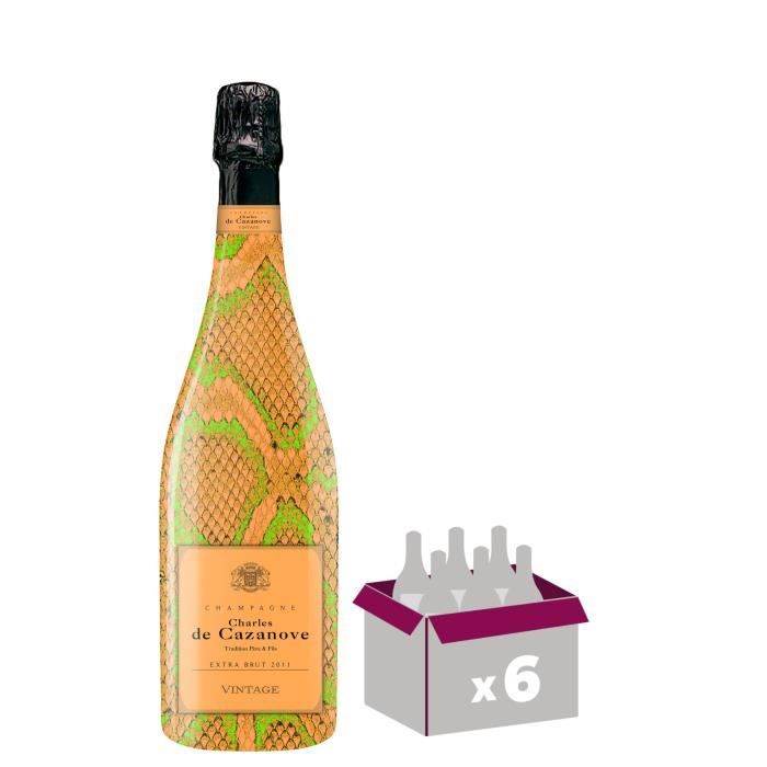 Champagne De Cazanove Cuvée Sauvage Fluo Extra Brut 2011