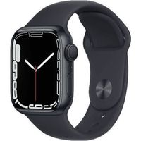 Apple Watch Series 7 GPS 41 - Aluminium Midnight - Sport band Black - Reconditionné - Excellent état