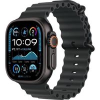 Apple Watch Ultra 2 GPS+Cellular 49mm Black Titanium - Bracelet Black Ocean Band (2024) - Reconditionné - Excellent état