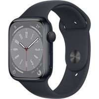Apple Watch Series 8 GPS - 45mm - Boîtier Midnight Aluminium - Bracelet Midnight Sport Band (2022) - Reconditionné - Excellent état