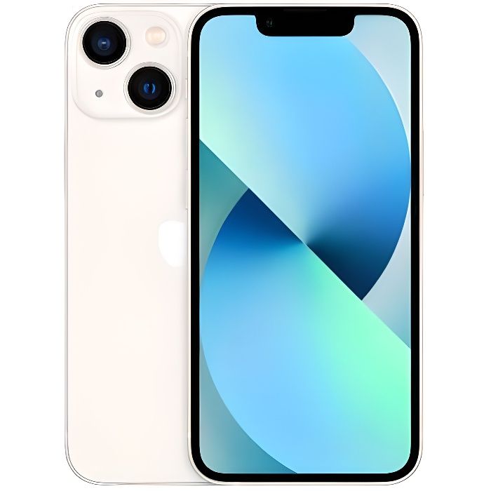 APPLE iPhone 13 mini 128 Go Starlight (2021) - Reconditionné - Excellent état