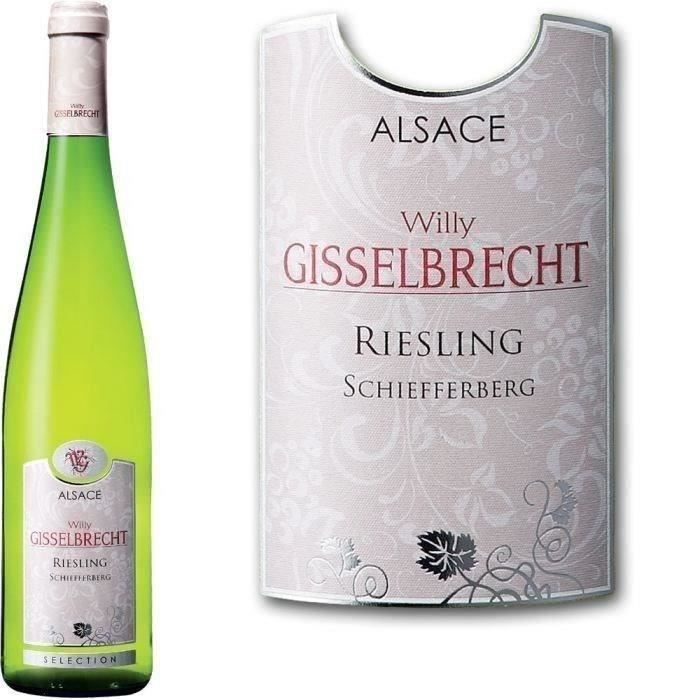 Willy Gisselbrecht 2018 Alsace Riesling Schiefferberg - Vin blanc d'Alsace