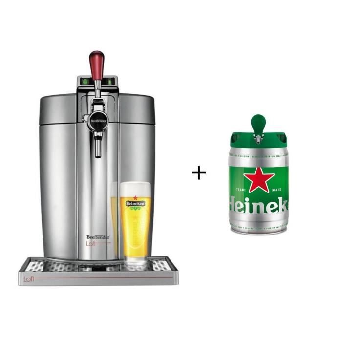 KRUPS VB700E00 Beertender Loft + 1 fût Heineken