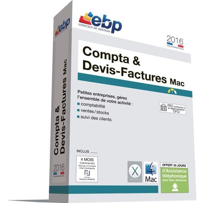 EBP Compta & Devis-Factures MAC 2016