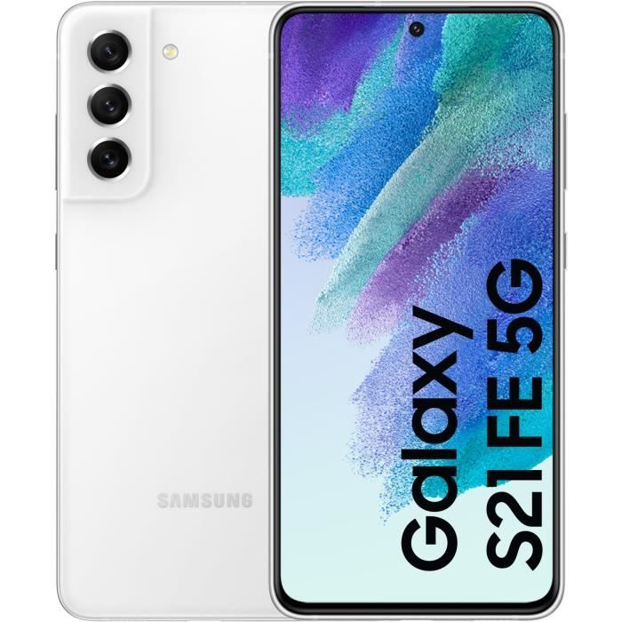 SAMSUNG S21FE 128Go 5G Blanc