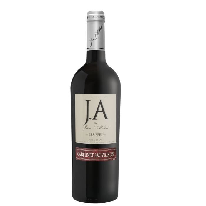 J.A By Jean d'Alibert Cabernet Sauvignon Les Fées 2018 Pays d'Oc - Vin Rouge du Languedoc-Roussillon
