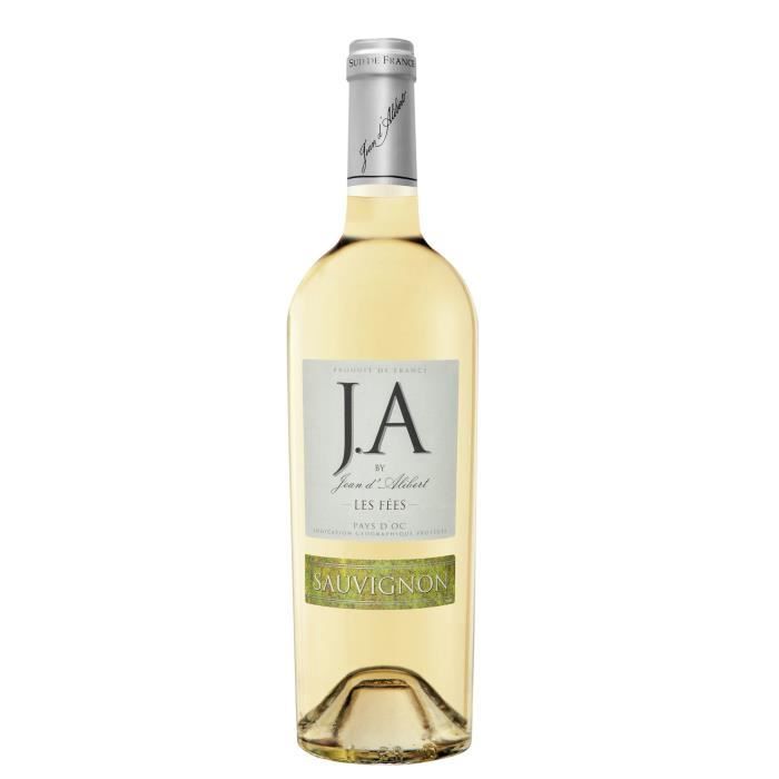 J.A By Jean d'Alibert Sauvignon Les Fées 2018 Pays d'Oc - Vin Blanc du Languedoc-Roussillon
